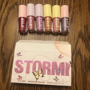 Kylie cosmetics Stormi lip gloss collection